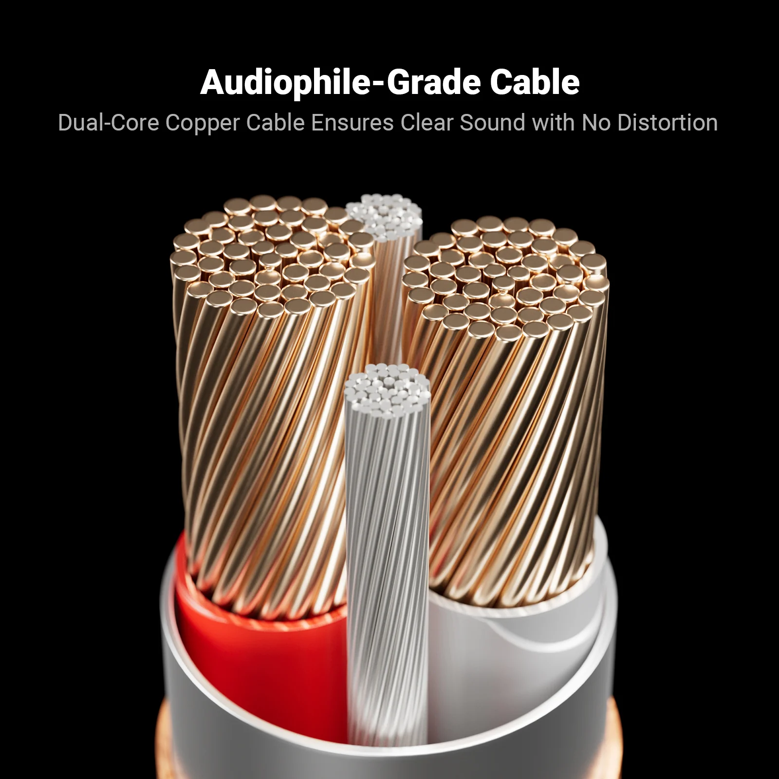 Fosi Audio 3.5 mm to Dual RCA cable - Image 3