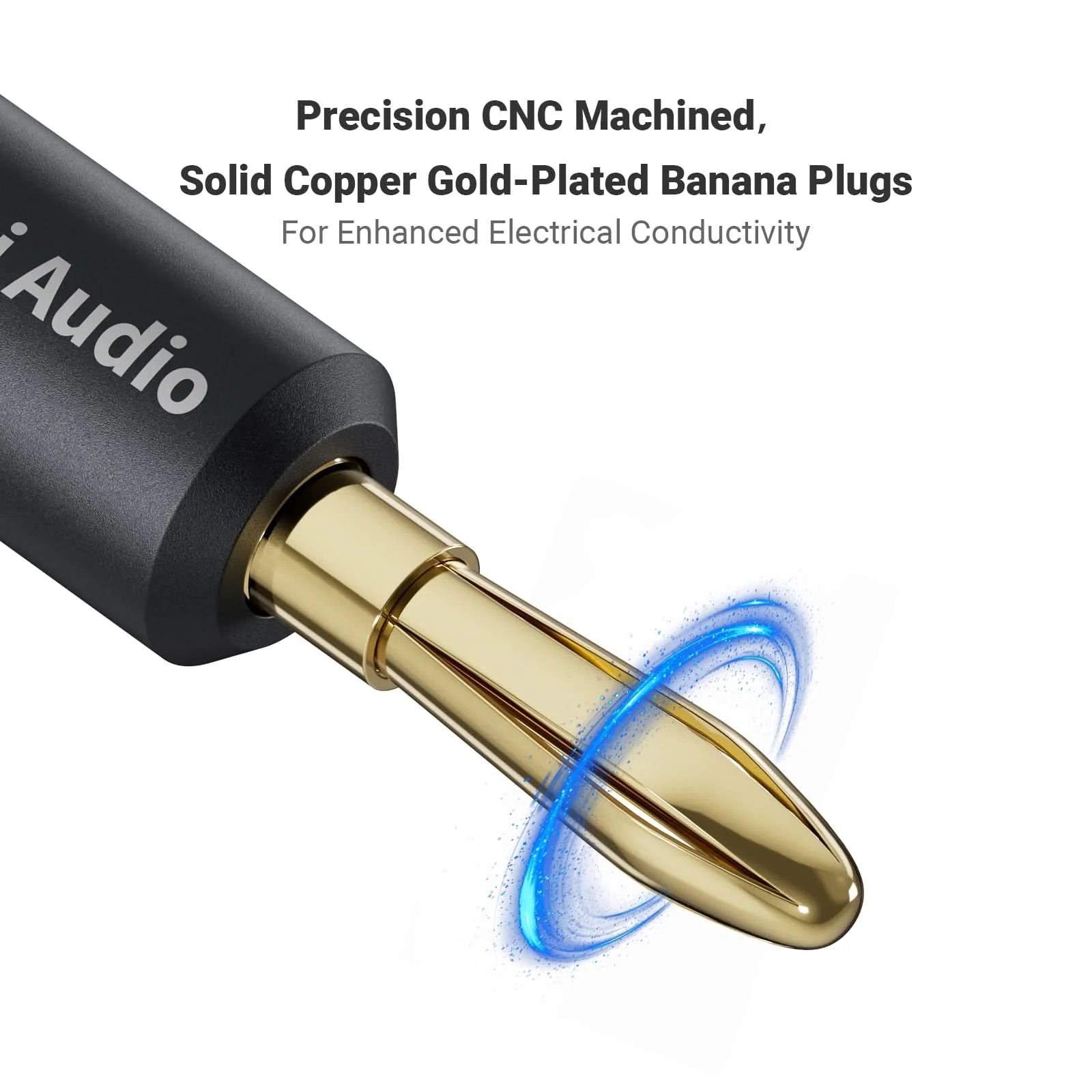 Fosi Audio Speaker Banana Plugs 2 Pairs / 4 pcs - Image 4