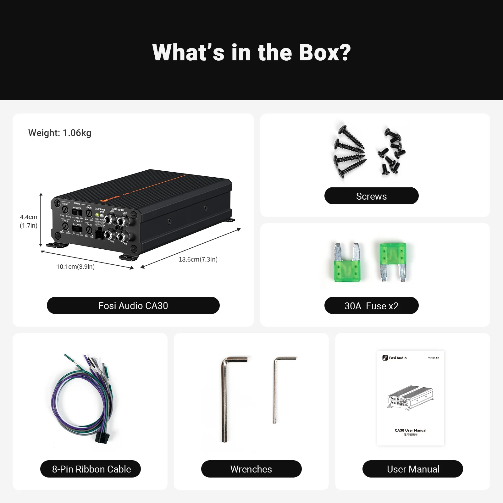 Fosi Audio CA30 Car Amplifier - Image 7