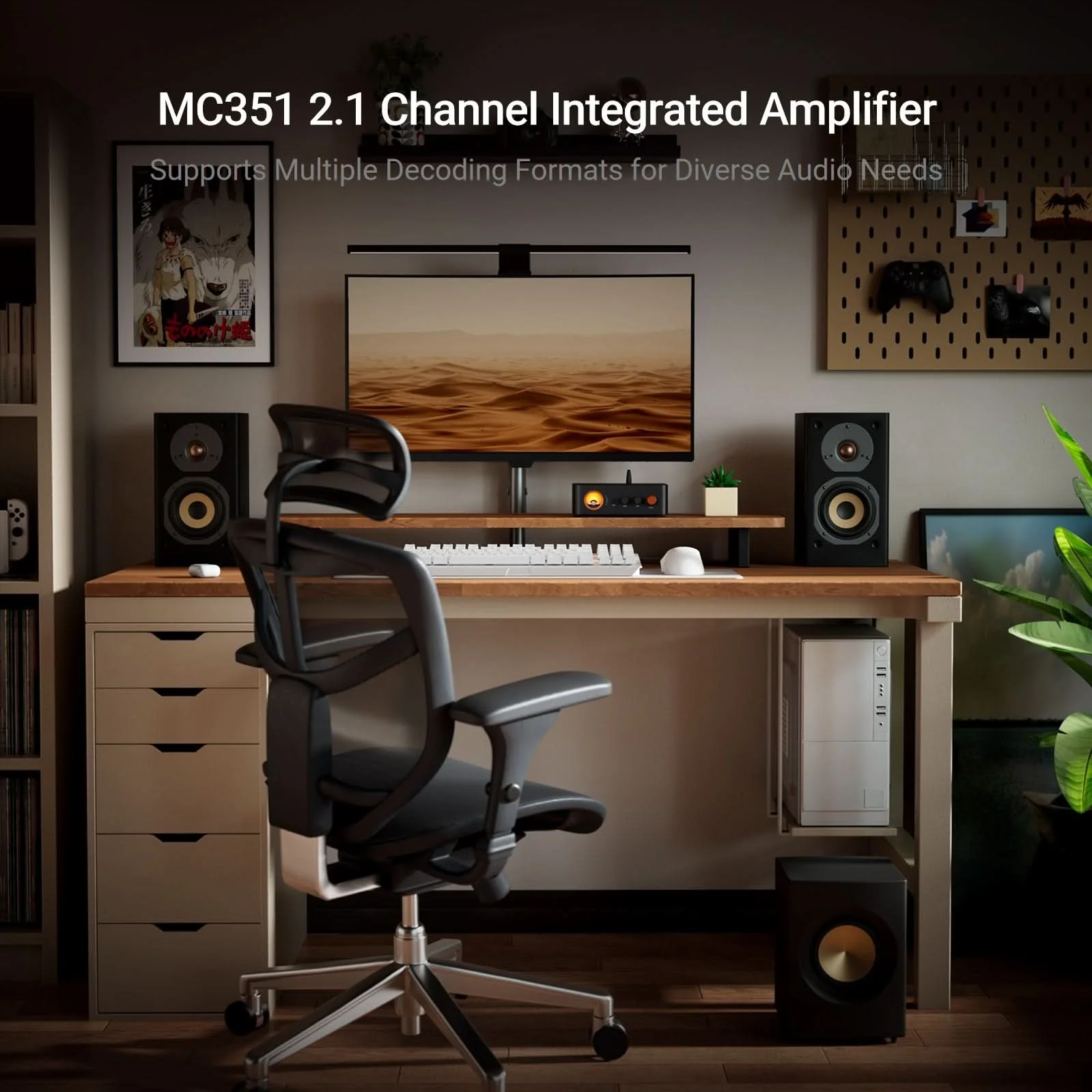 Fosi Audio MC351 2.1 Channel Integrated Amplifier - Image 2