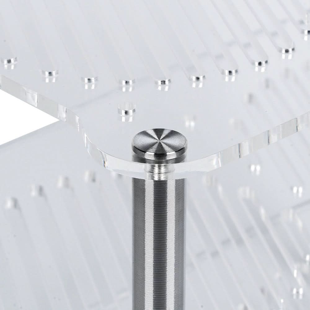 Fosi Audio 3-Layer Acrylic Rack for Audio Components - Image 4
