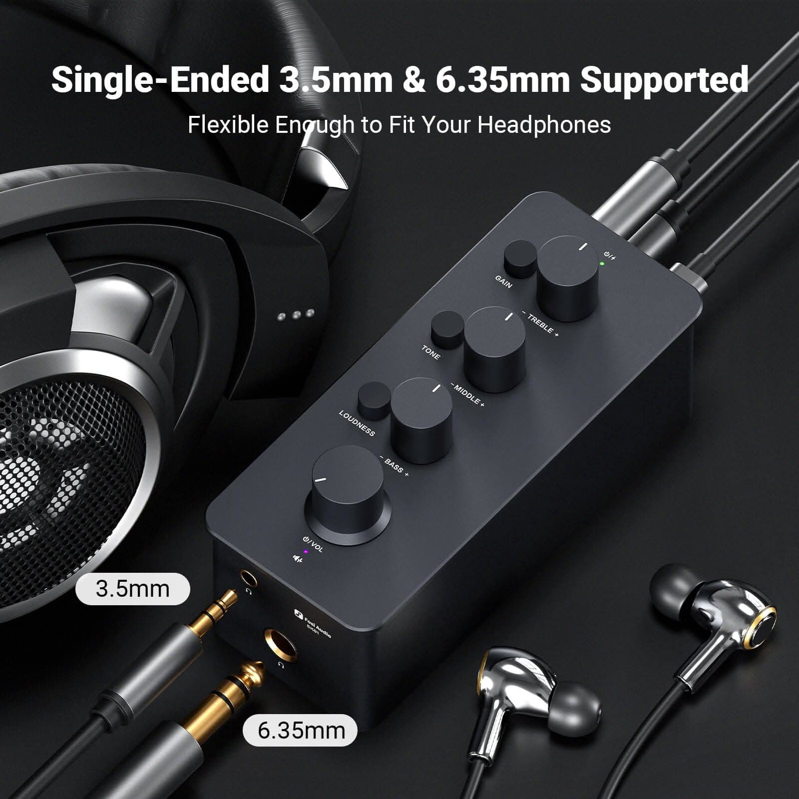 Fosi Audio SK01 Headphone Amplifier Preamp - Image 7
