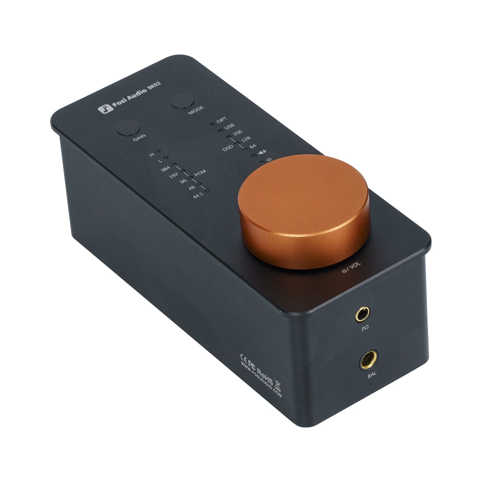 Fosi Audio SK02 Desktop DAC Headphone Amplifier - Image 10