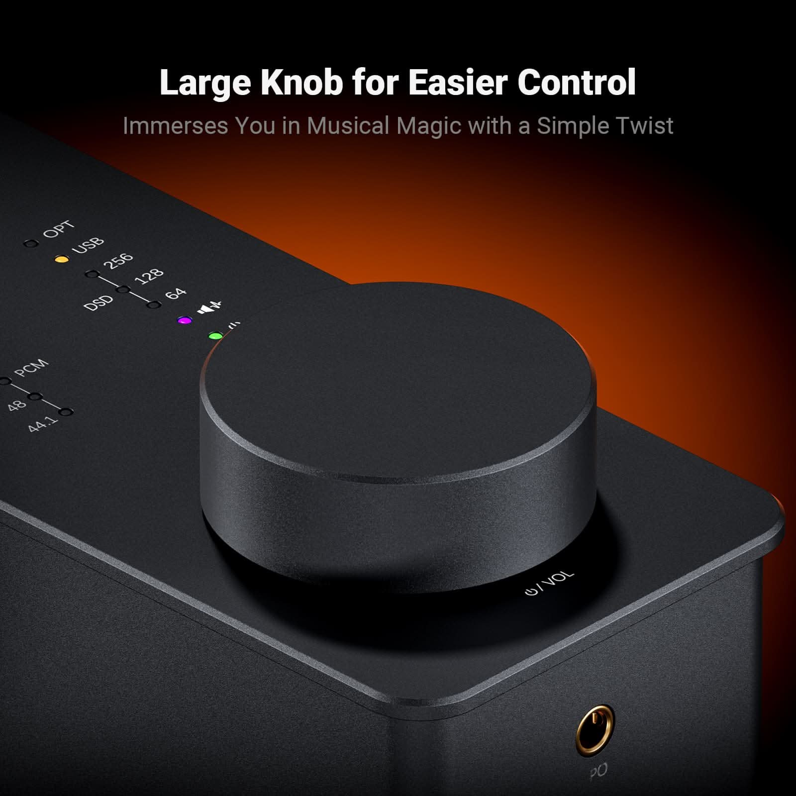 Fosi Audio SK02 Desktop DAC Headphone Amplifier - Image 3