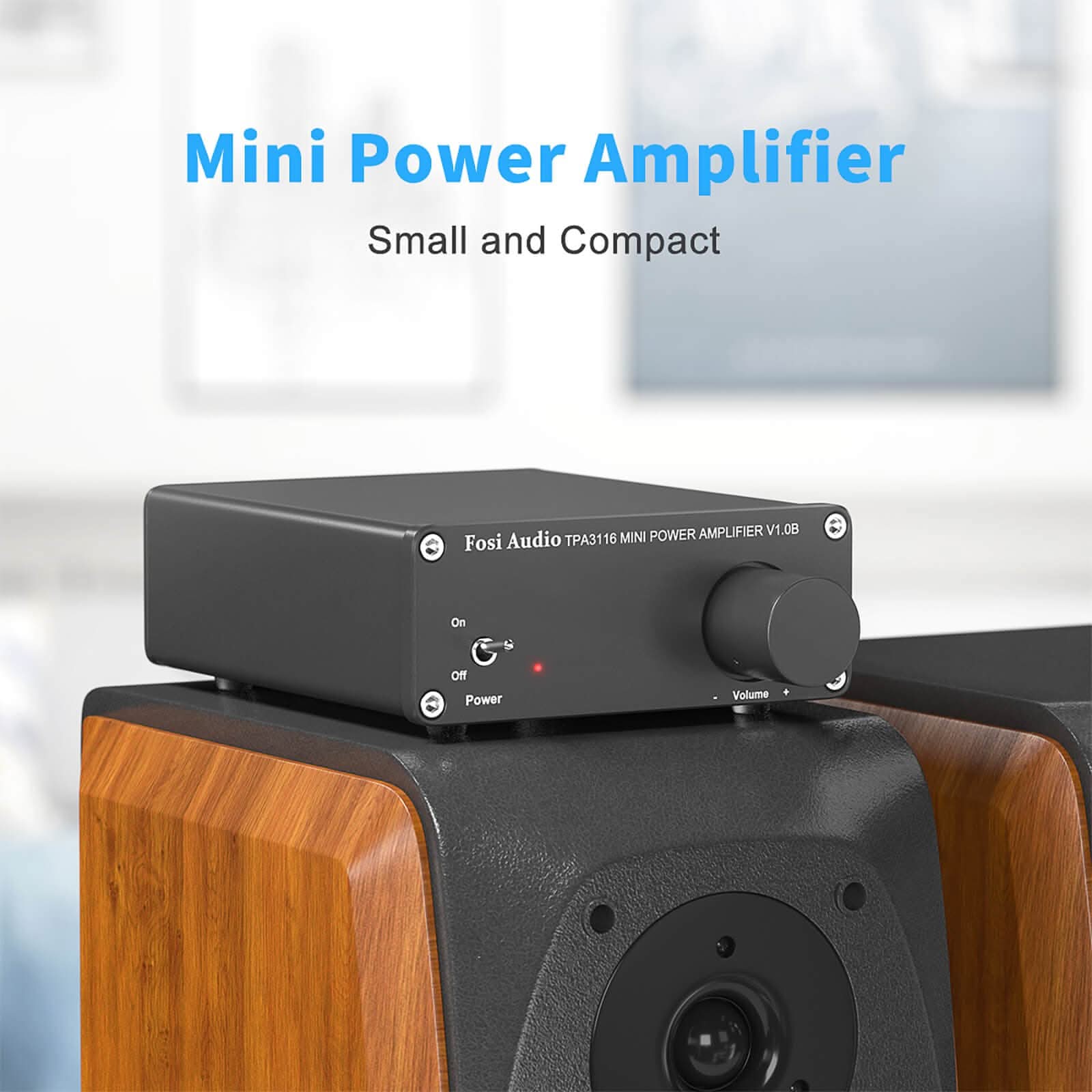 Fosi Audio V1.0 Mini Stereo Audio Amplifier - Image 4
