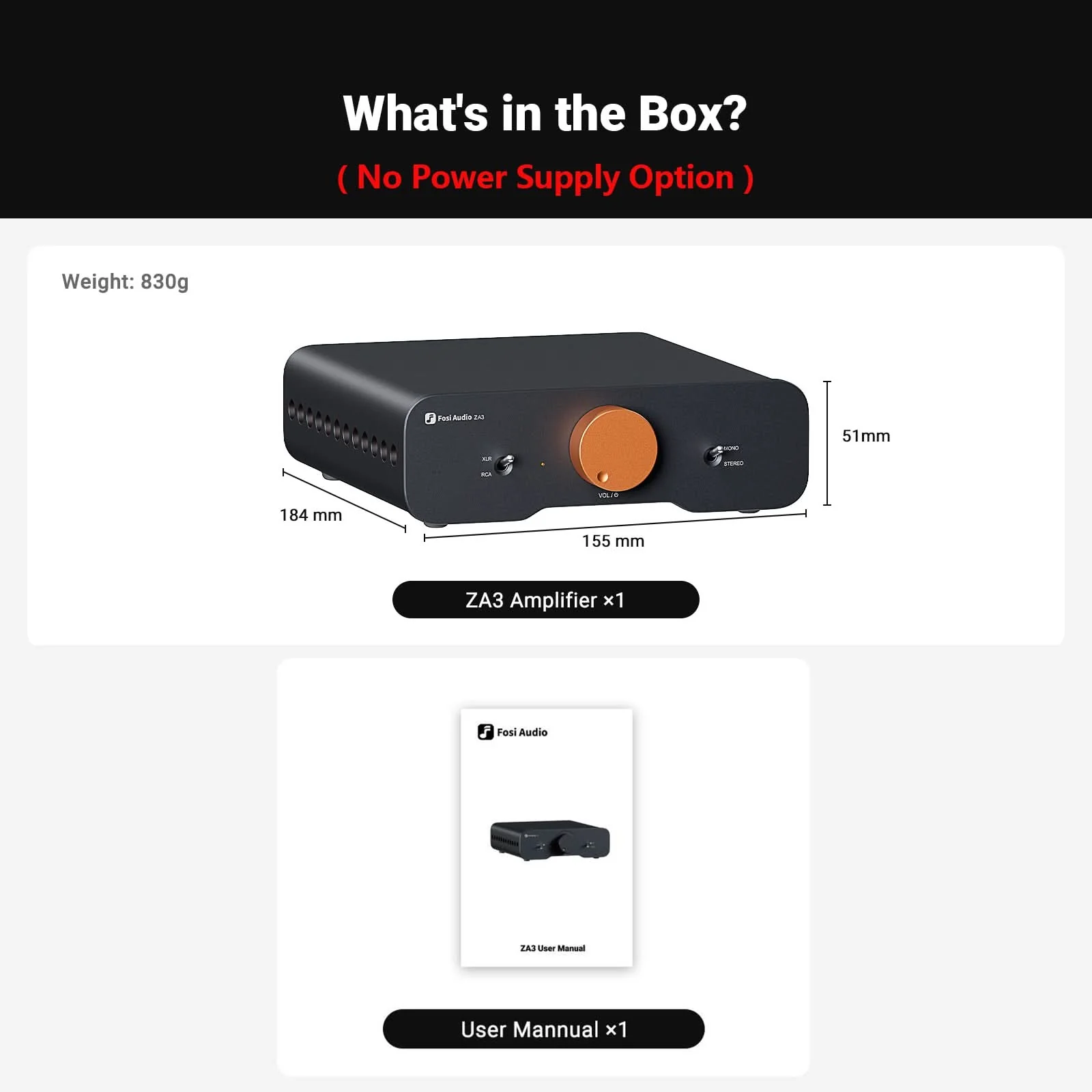 Fosi Audio ZA3 Balanced Stereo Amplifier - Image 11