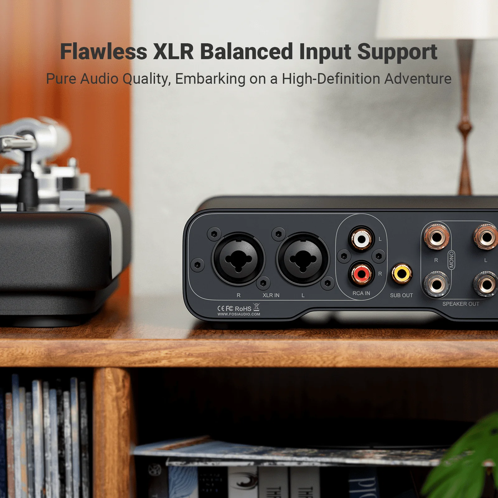 Fosi Audio ZA3 Balanced Stereo Amplifier - Image 3