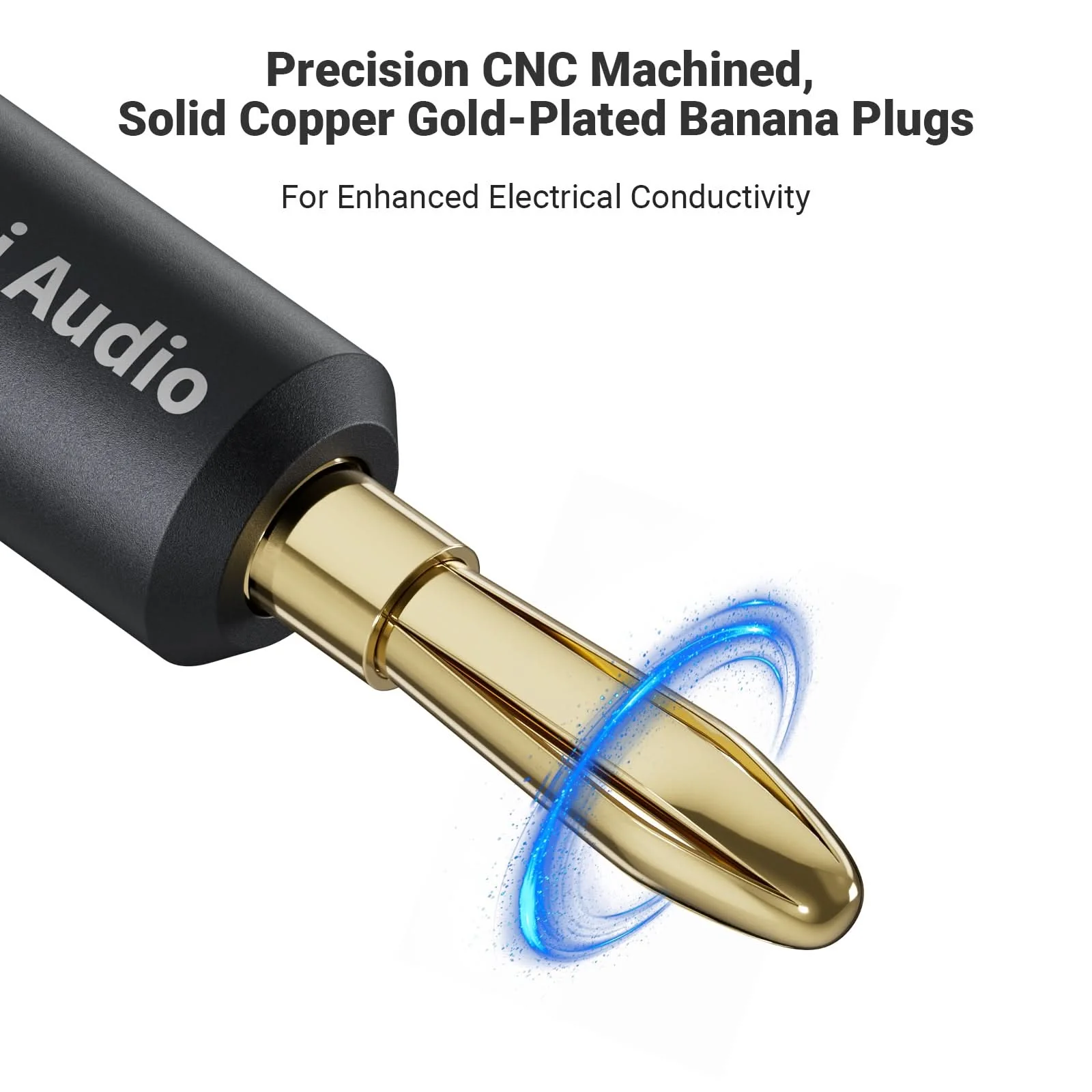 Fosi Audio Oxygen-Free Copper Speaker Cables(2 Pairs) - Image 8