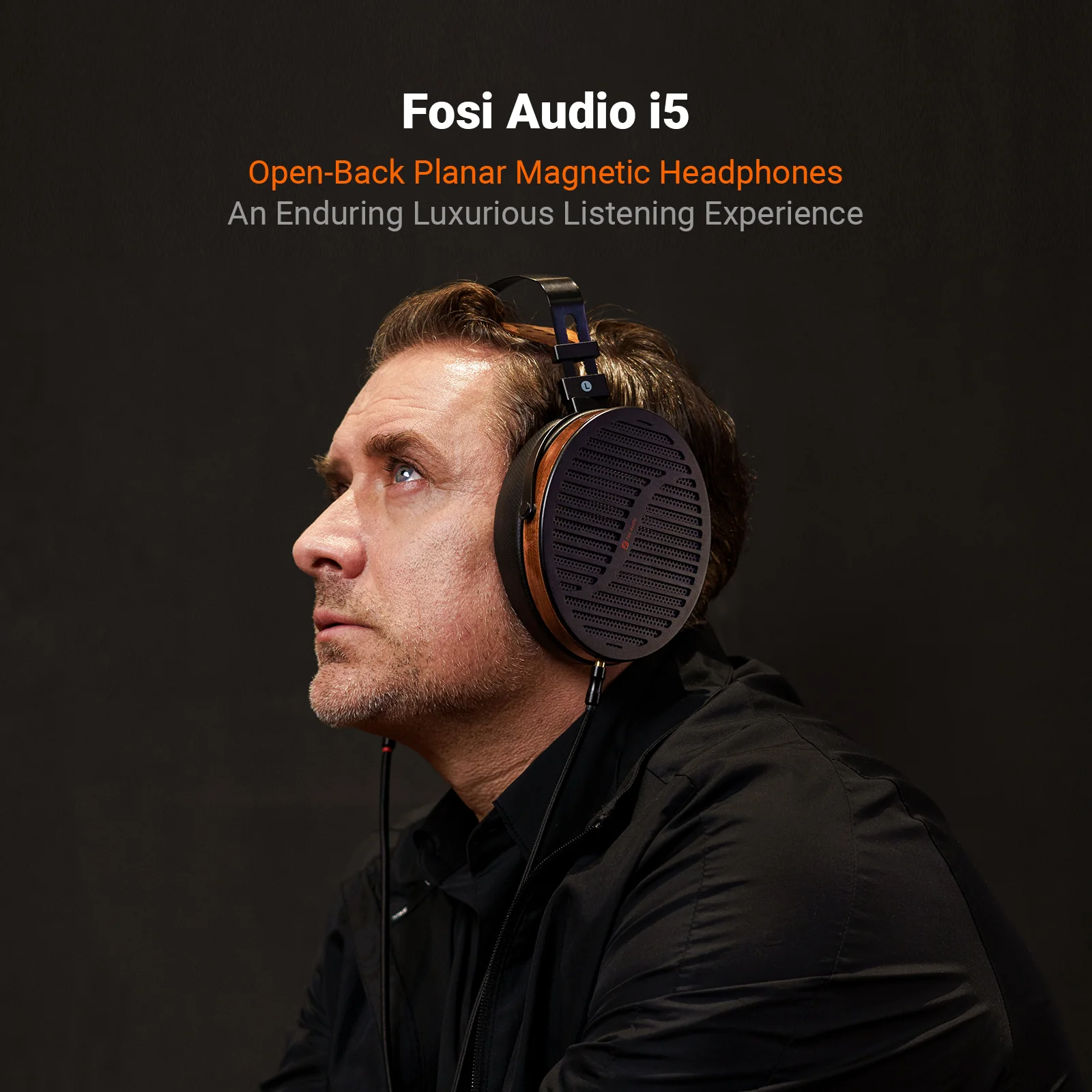 Fosi Audio i5 Open-Back Planar Magnetic Headphones - Image 2