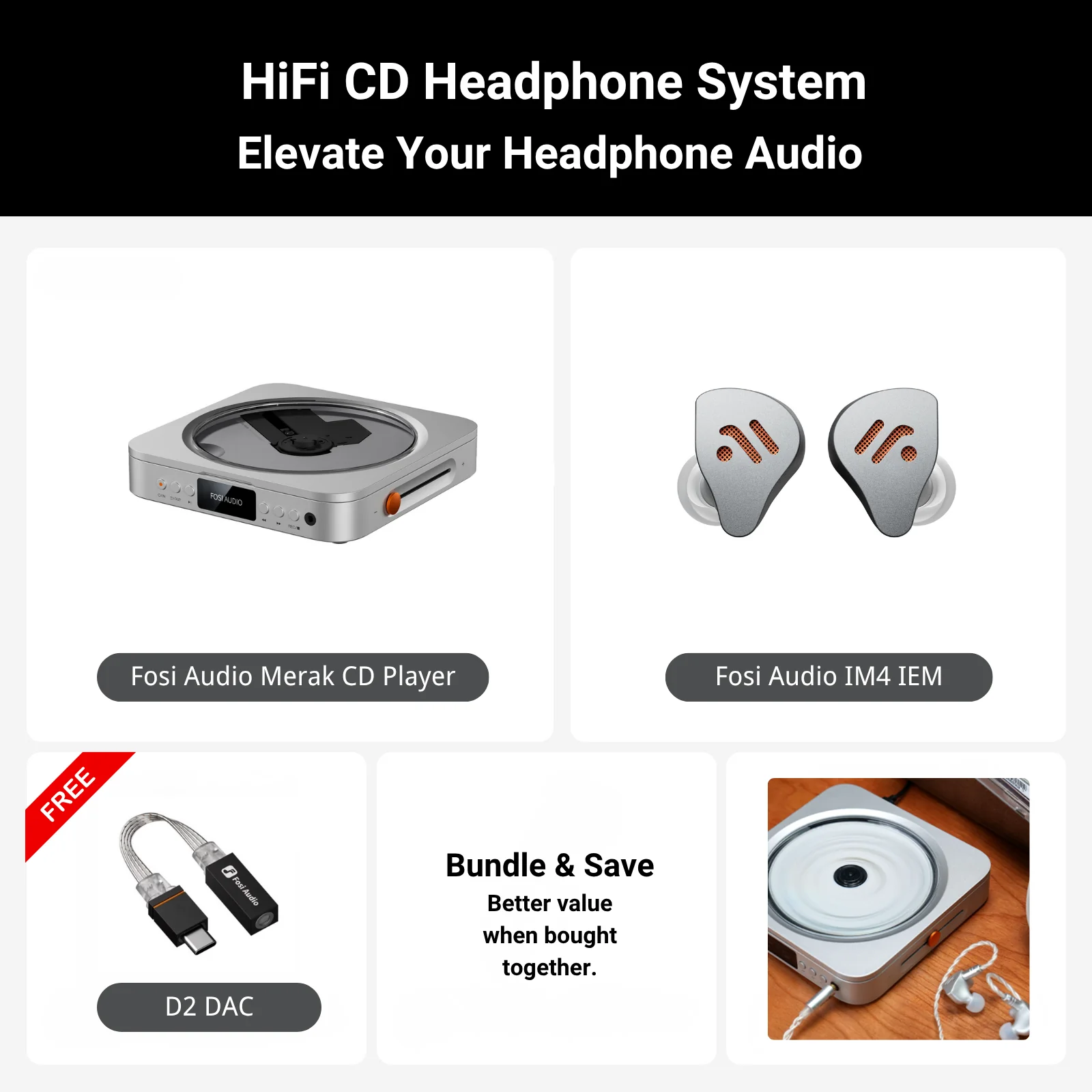 Fosi Audio Merak CD Player - Image 11
