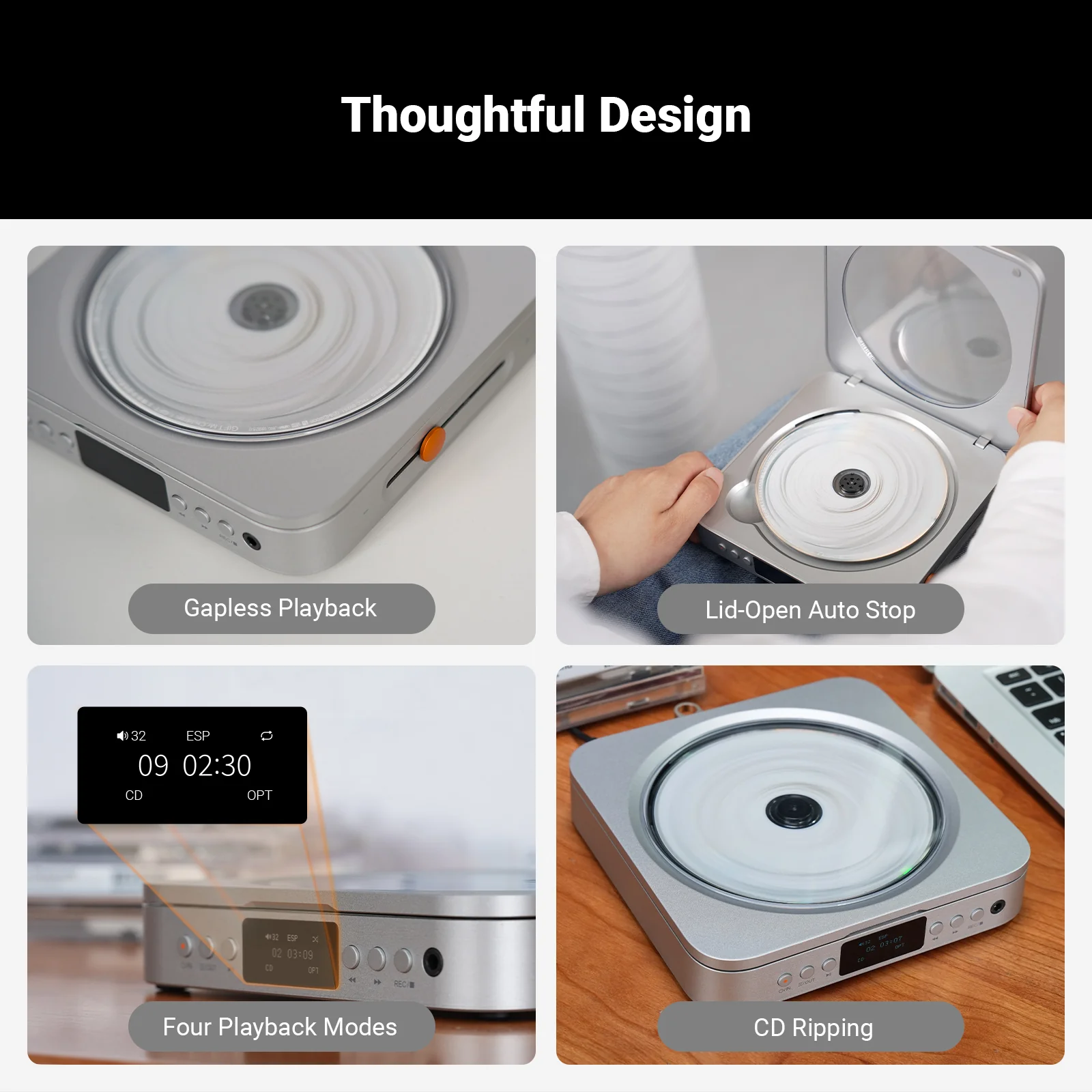 Fosi Audio Merak CD Player - Image 5