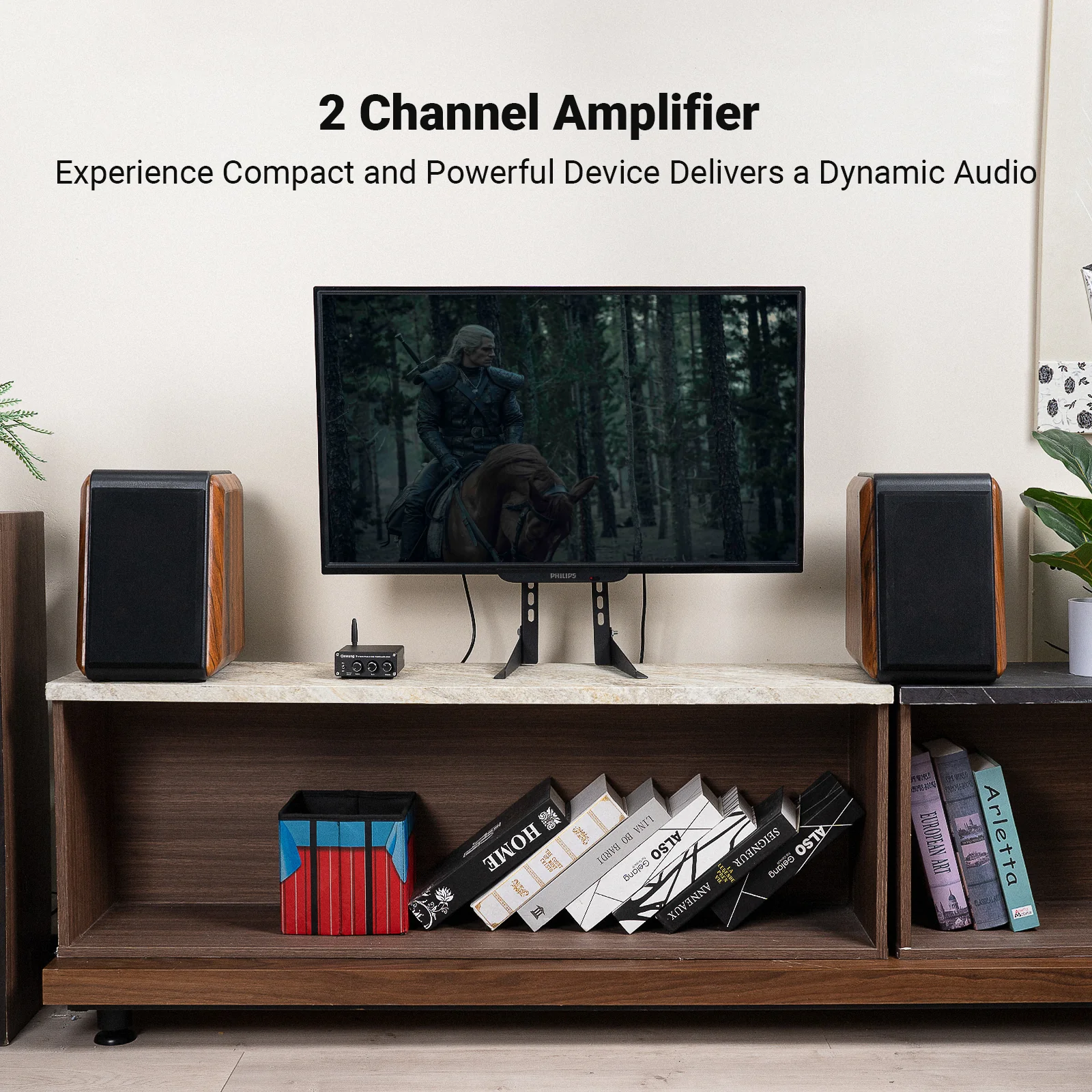 Onwung BT20A Bluetooth Stereo Amplifier - Image 5