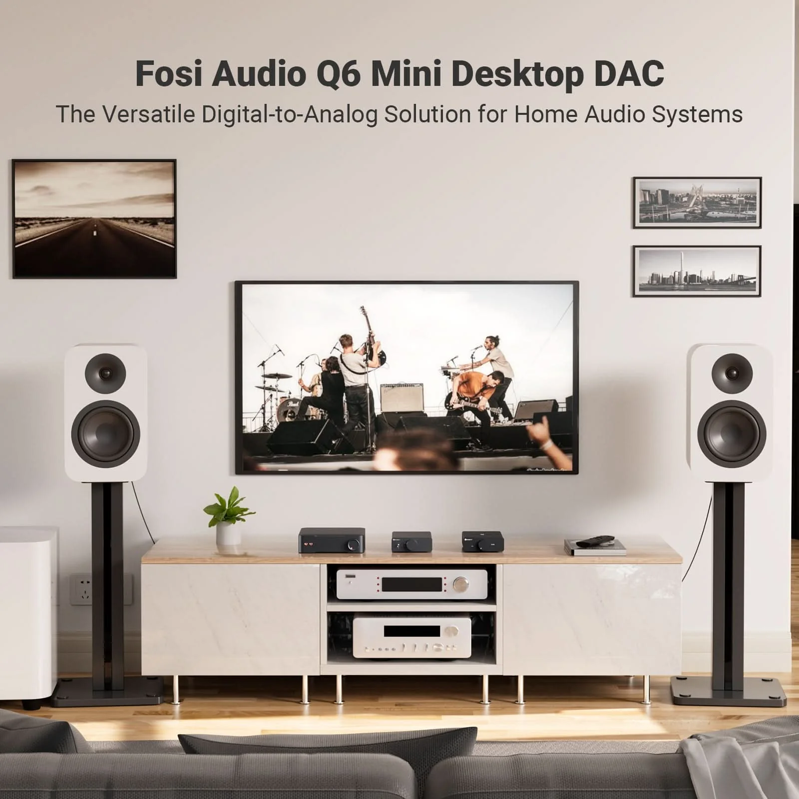 Fosi Audio Q6 Desktop DAC - Image 2