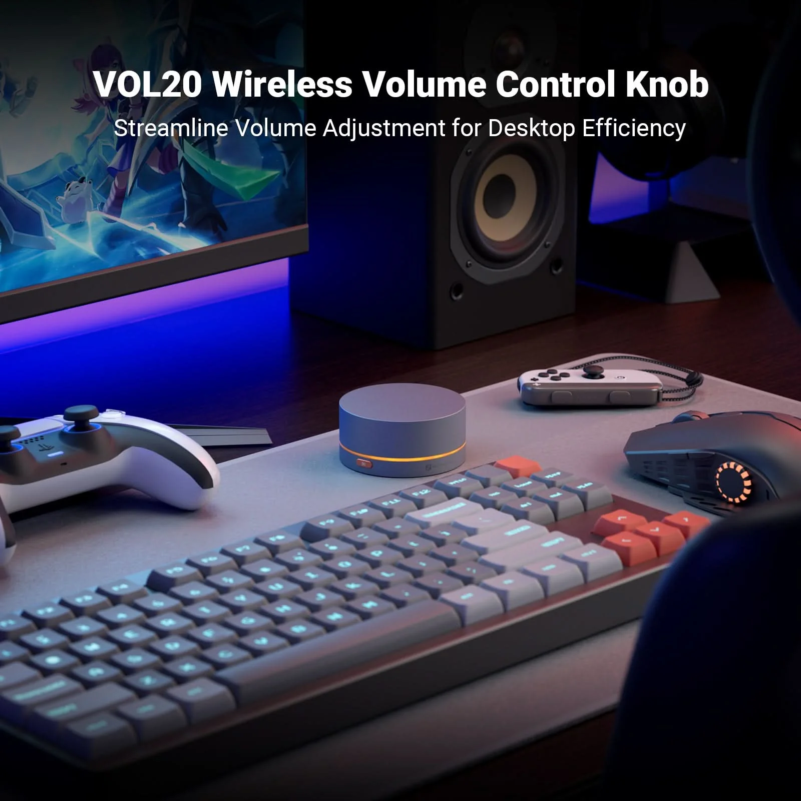 Fosi Audio VOL20 Bluetooth Volume Control Knob - Image 2