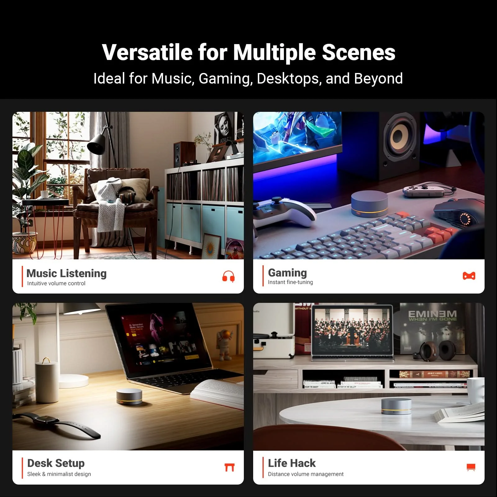 Fosi Audio VOL20 Bluetooth Volume Control Knob - Image 7